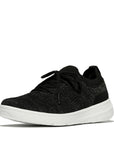 FitFlop SUPER-Q Knit Slip-On Laced Trainers Sneaker
