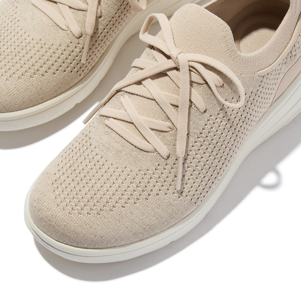 FitFlop SUPER-Q Knit Slip-On Laced Trainers Sneaker