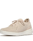 FitFlop SUPER-Q Knit Slip-On Laced Trainers Sneaker
