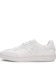 Trenton FitFlop Mens Dash FF Leather Trainers iQushion Urban White UK7