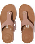 FitFlop FitFlop IQushion Leather Toe-Post Sandals Sandal
