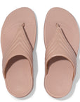 FitFlop Walkstar Leather Toe-Post Sandals Microwobbleboard
