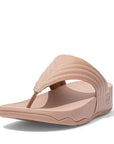 FitFlop Walkstar Leather Toe-Post Sandals Microwobbleboard
