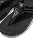 FitFlop Walkstar Webbing Toe-Post Sandals Microwobbleboard