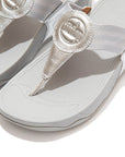 FitFlop Walkstar Webbing Toe-Post Sandals Microwobbleboard