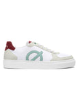Loci Classic Sneaker White/Maroon/Blue 8