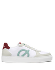 Loci Classic Sneaker White/Maroon/Blue 8