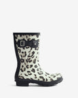 Hunter Original Short Snow Leopard Wellington boots