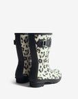 Hunter Original Short Snow Leopard Wellington boots