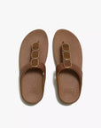 FitFlop LULU Glossy Button Toe-Post Sandals