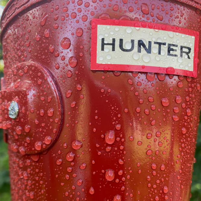 Hunter red boot