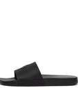 Mens Pool Slides IQUSHION iQushion All Black 6.5