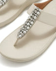 FitFlop FINO Pearls-And-Crystal Toe-Post Sandals