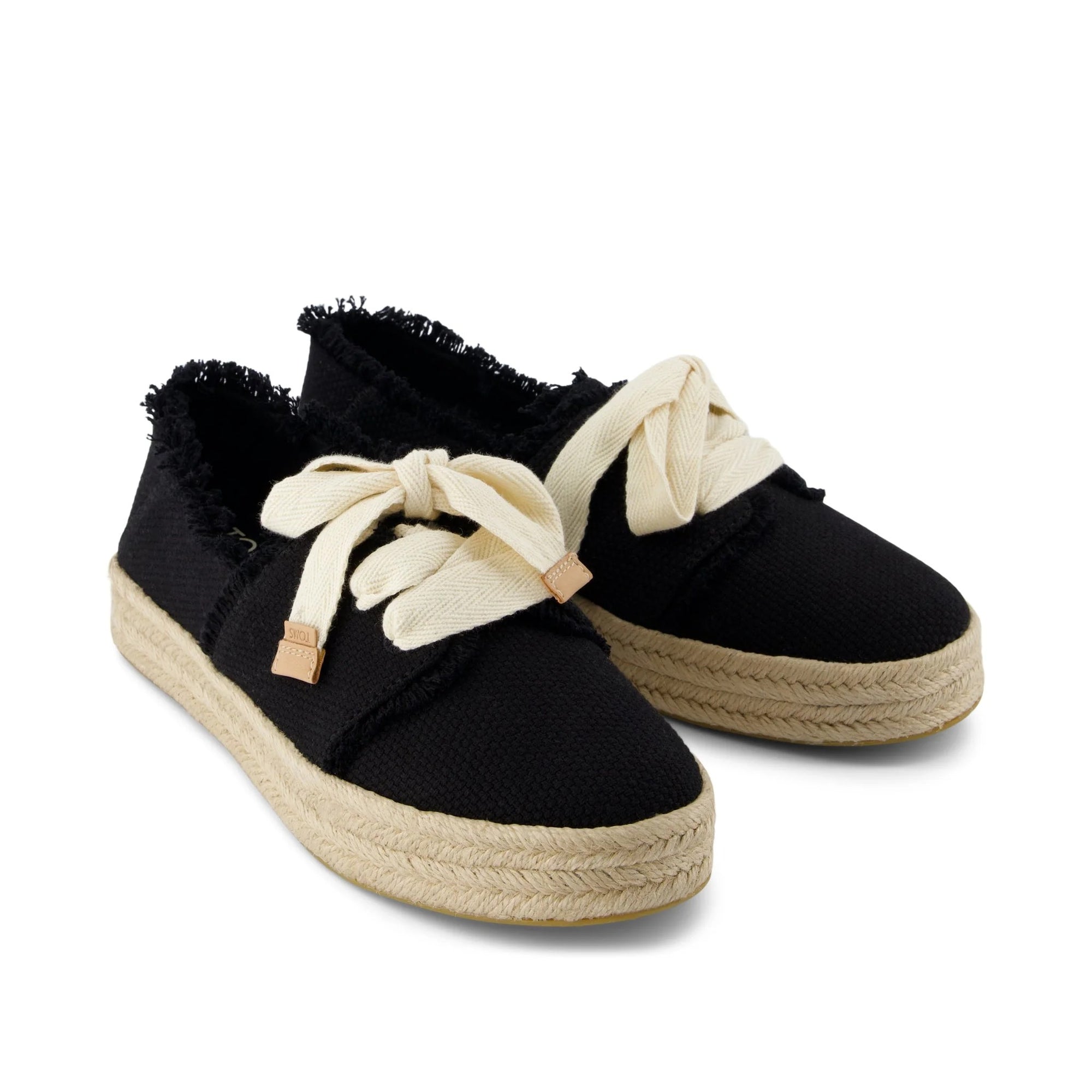 TOMS Carolina Lace Up Espadrille Shoes