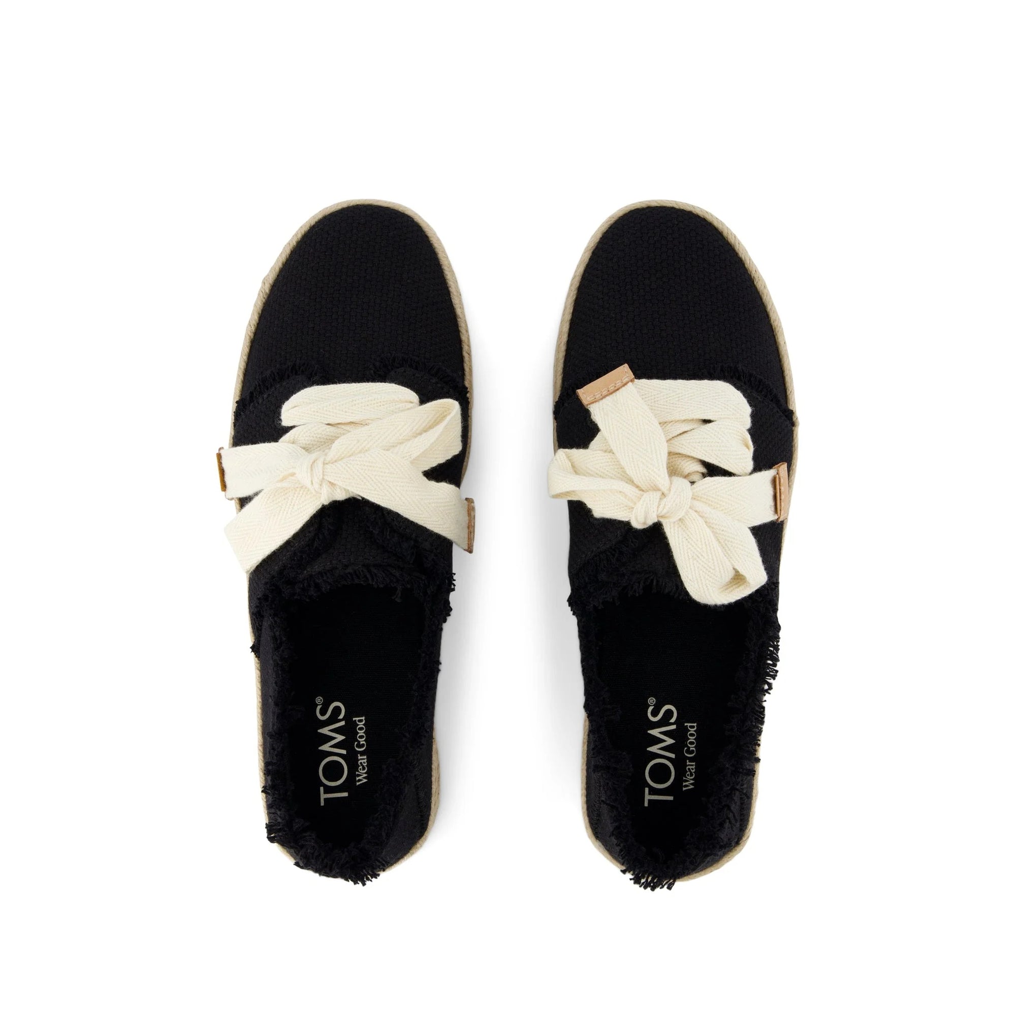 TOMS Carolina Lace Up Espadrille Shoes