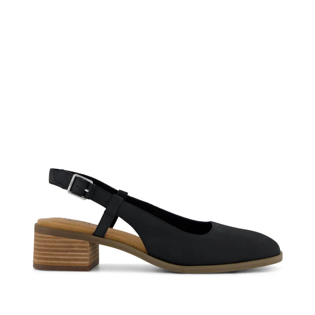TOMS Jaclyn Slingback Heel Sandal Black 3