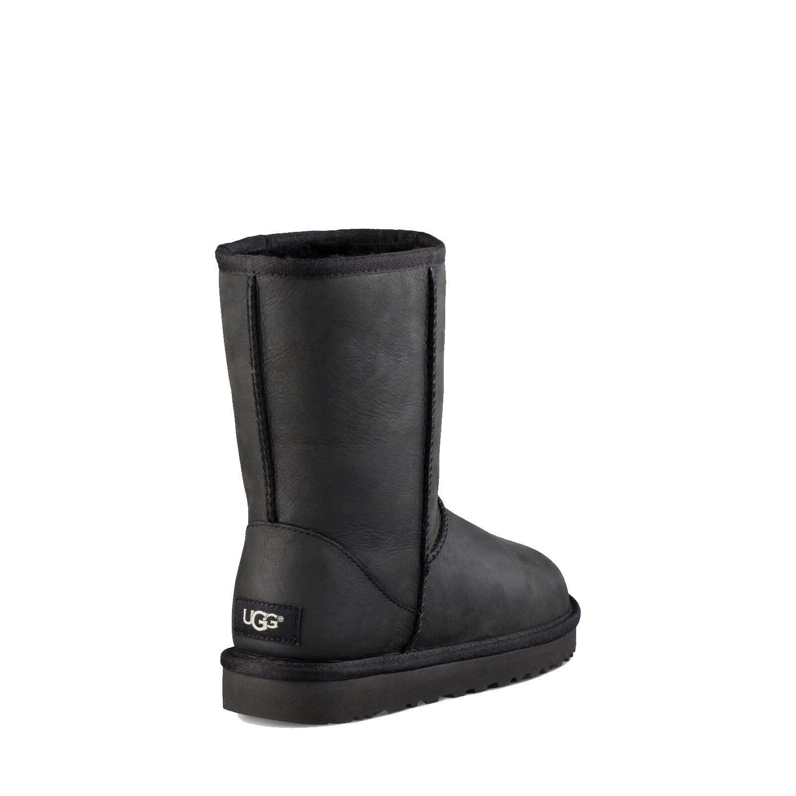 Classic short hot sale leather uggs