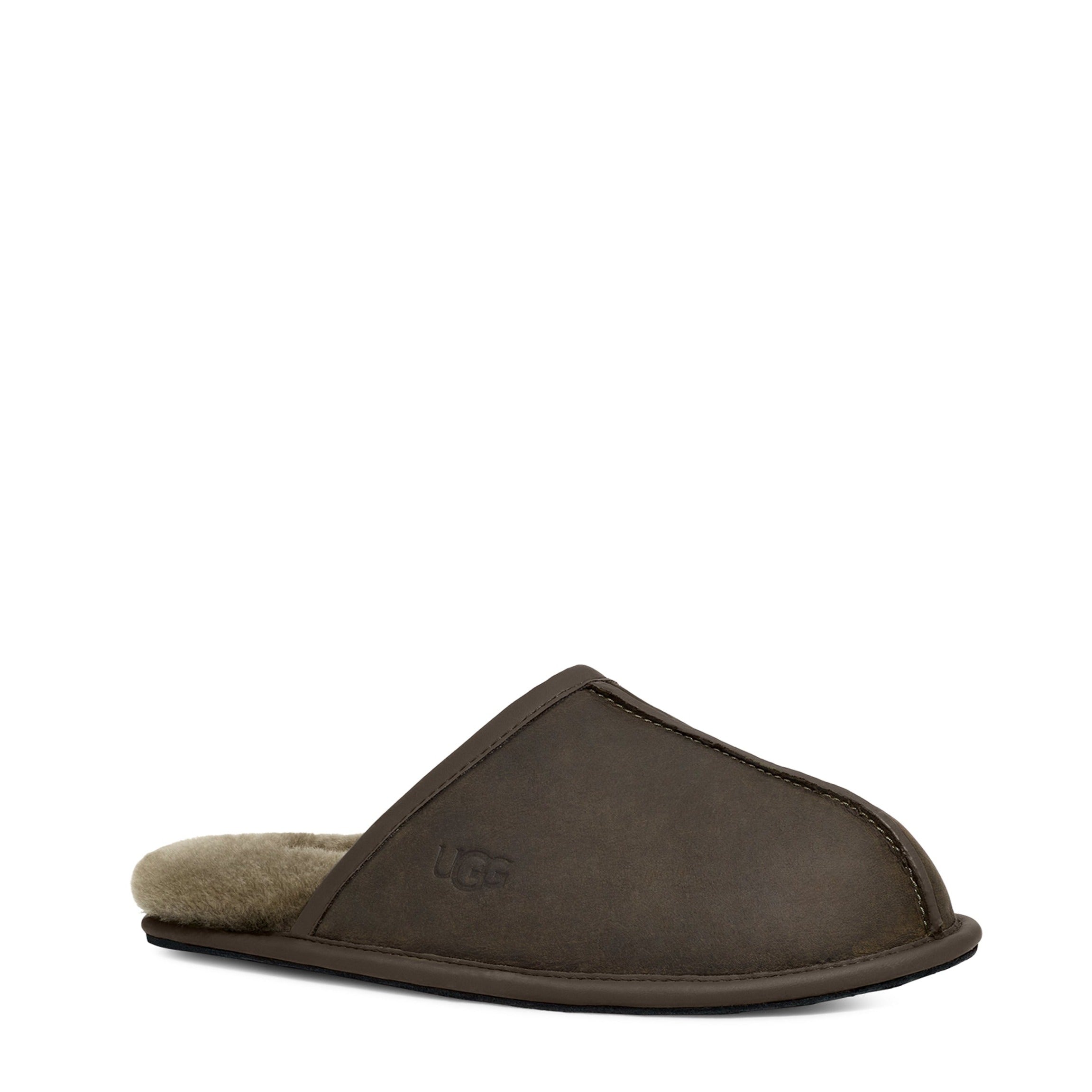 Sample UGG Scuff Leather Slippers   
