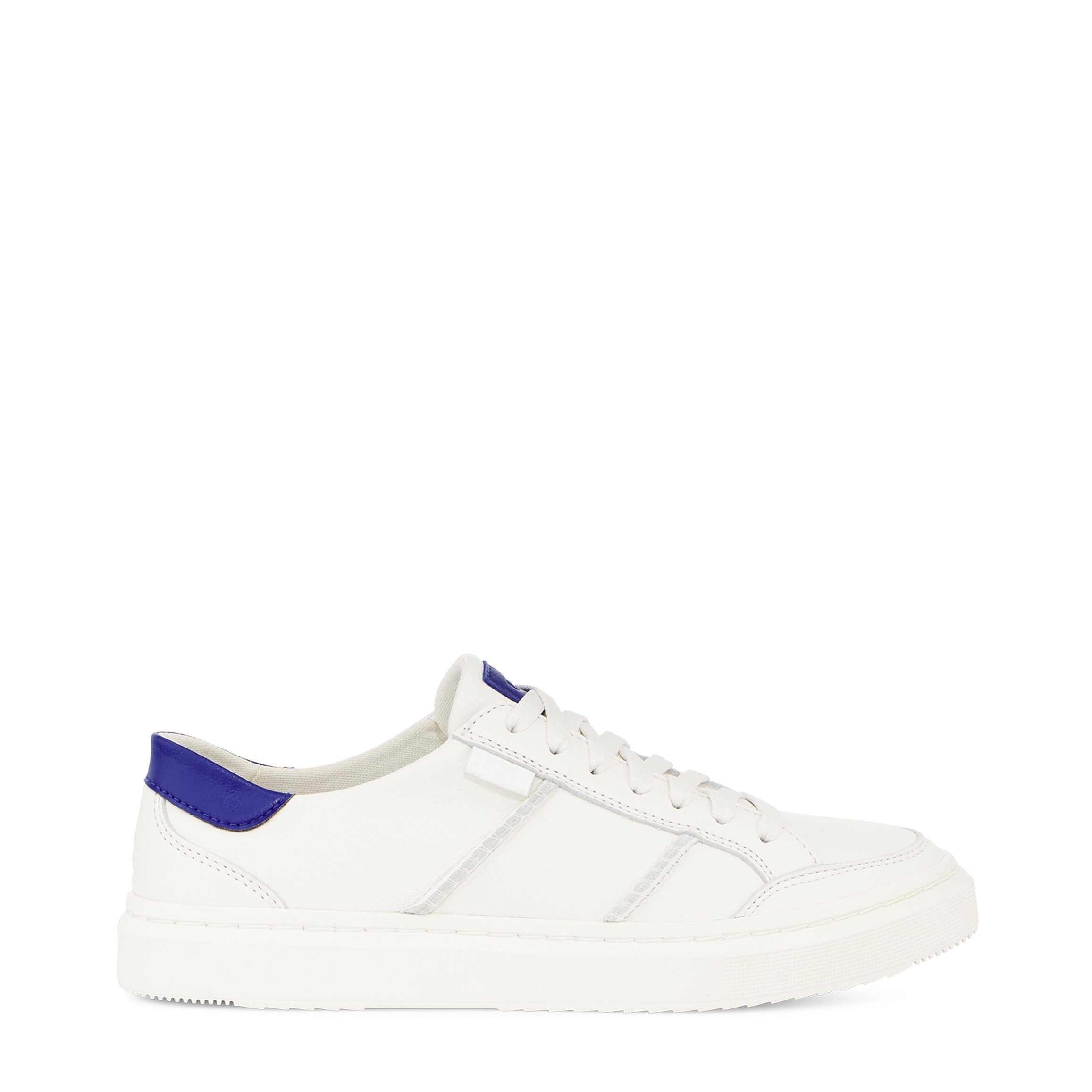 Sample UGG Alameda Lace Sneaker Bright White/Naval Blue  