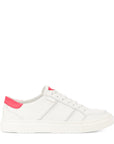 Sample UGG Alameda Lace Sneaker Bright White/Red Pepper  