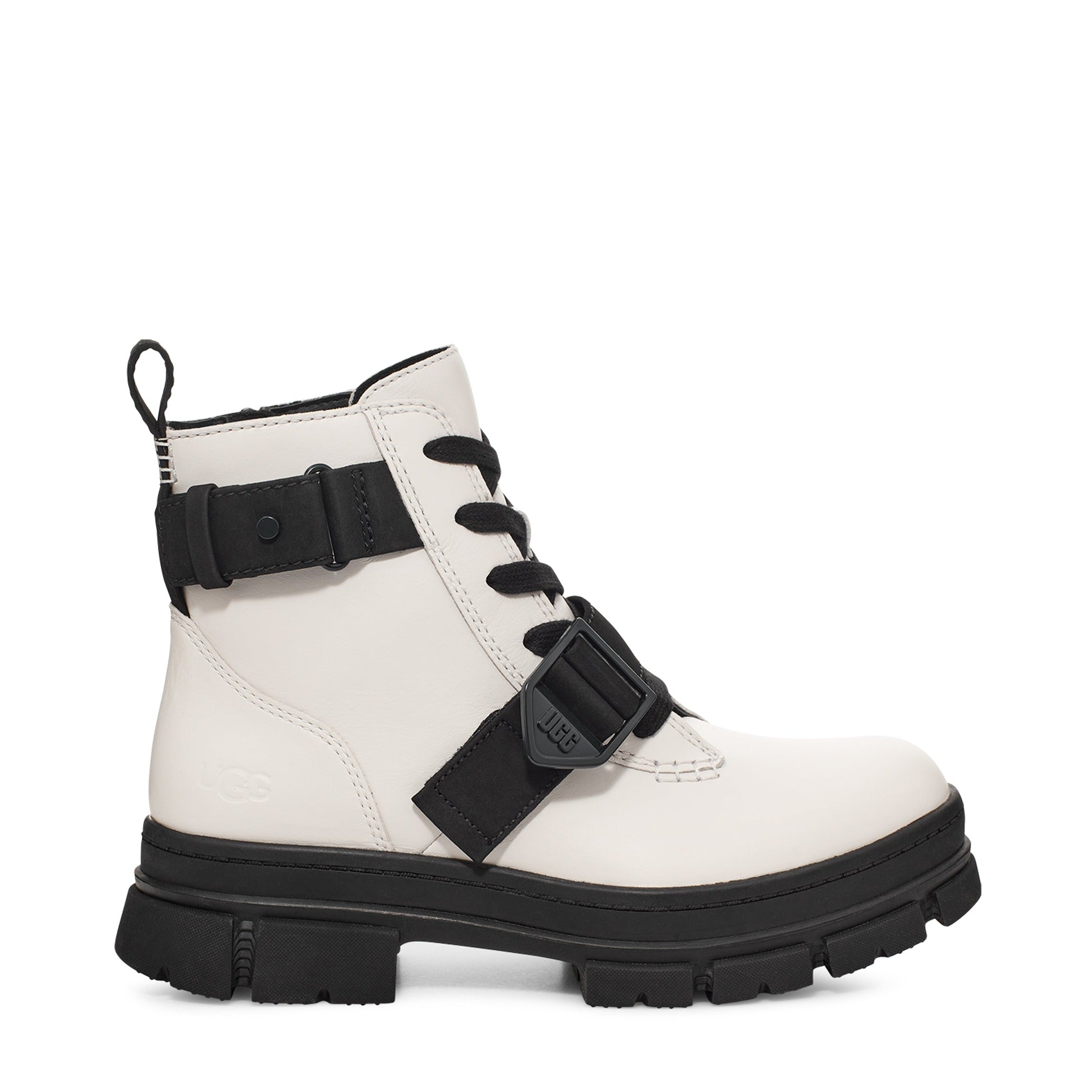 Ugg leather hotsell lace up boots