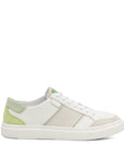 Sample UGG Alameda Lace Sneaker Bright White/Melon Green  