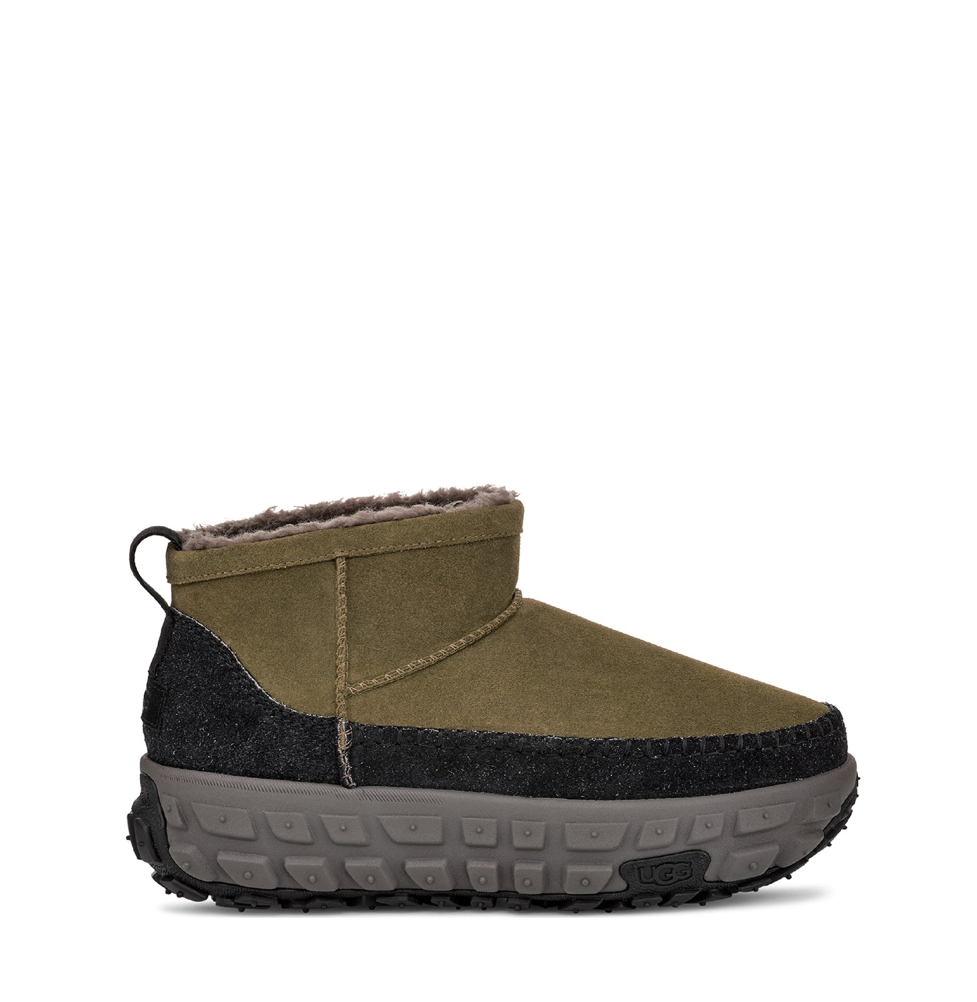 Trenton Venture Daze Ultra Mini Suede Boot Burnt Olive UK8