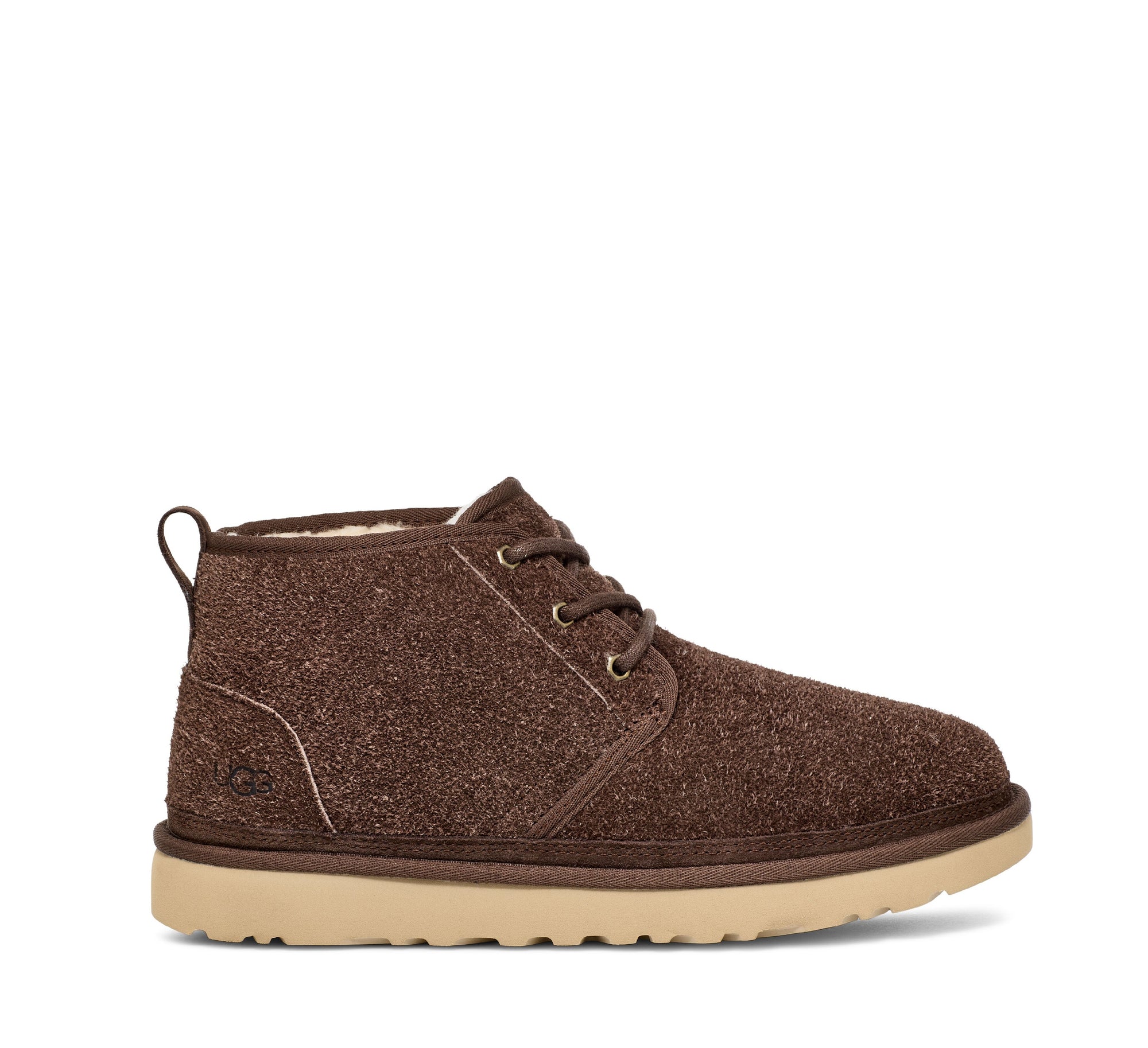 ugg Neumel Shaggy Suede Boot Burnt Cedar UK8