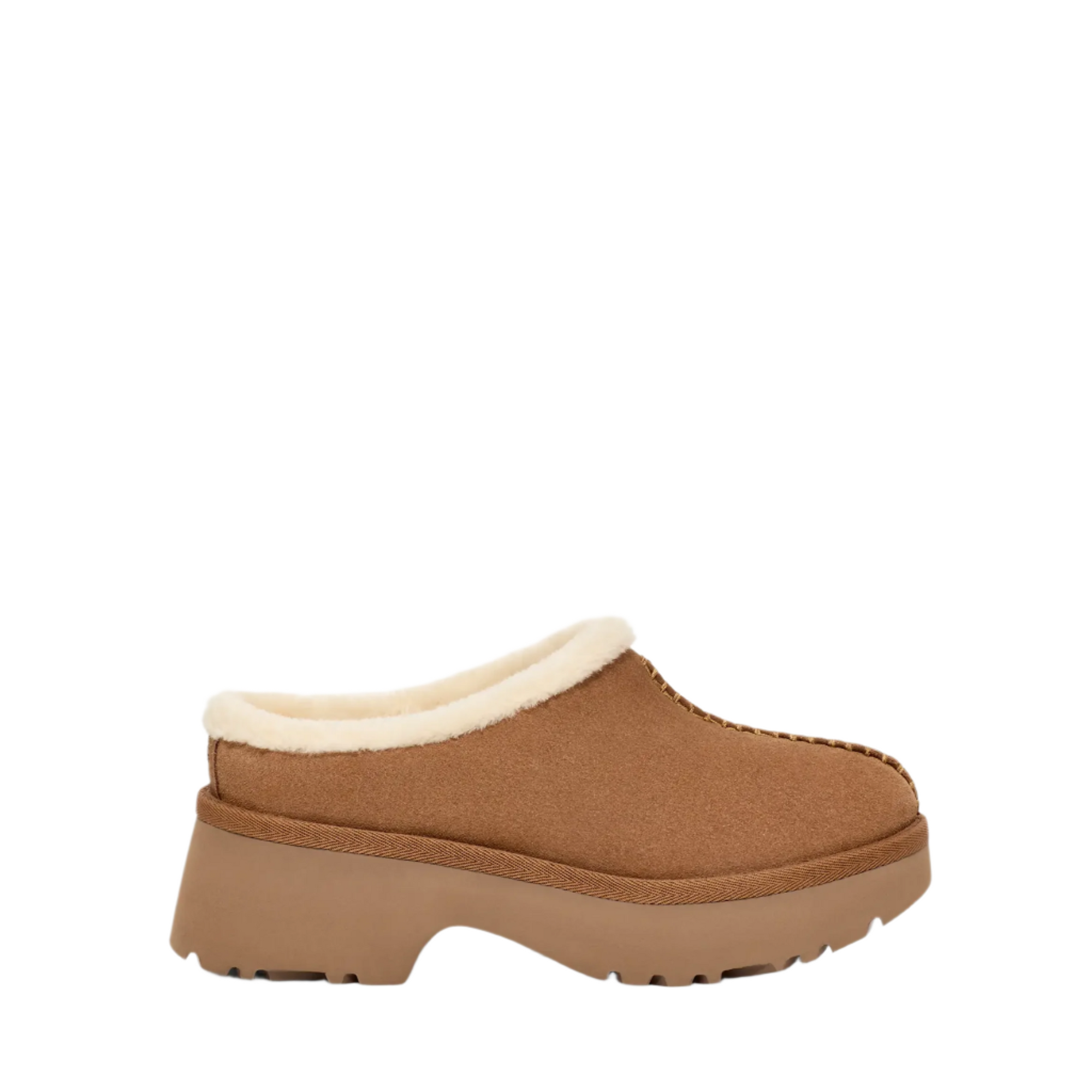 UGG UGG New Heights Cozy Clog Slide Chestnut 4 