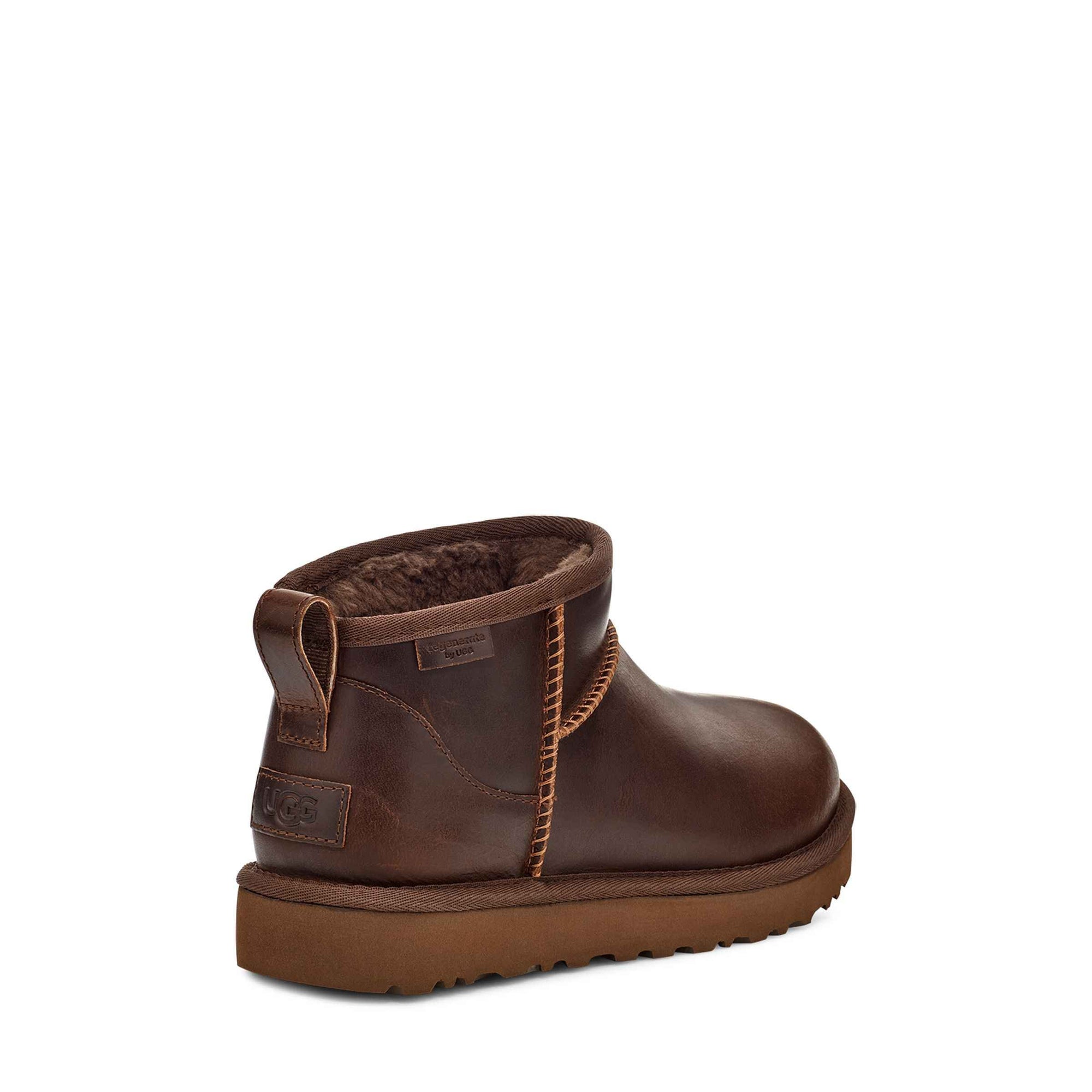 UGG UGG Mens Classic Ultra Mini Leather Regenerate Boot   