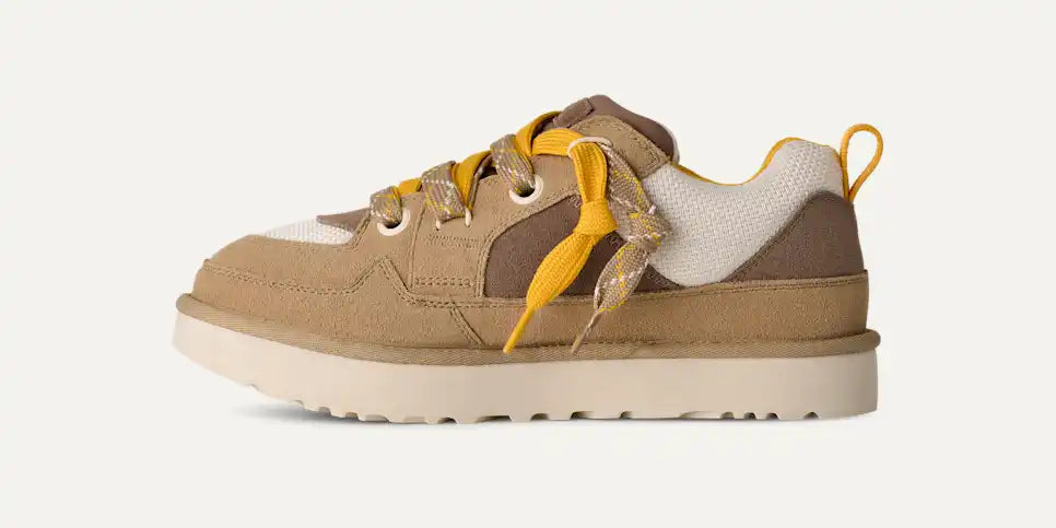 UGG Men's Lo Lowmel Sneaker Mustard Seed / Summer Wheat 6