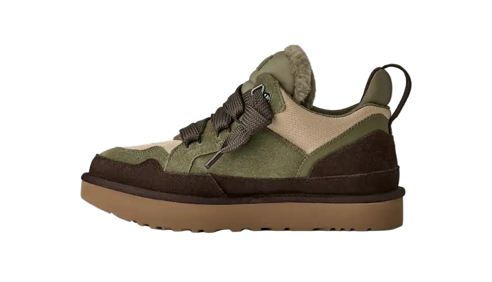 UGG Womens Lowmel Sneaker Burnt olive / Mustard seed 6