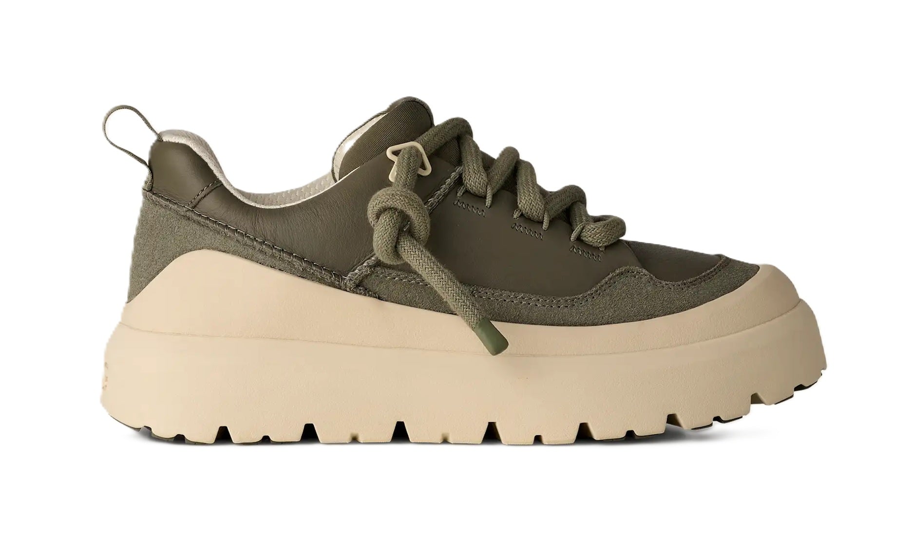 UGG UGG Womens Heritage Utility Sneaker Sneaker Moss Green 4