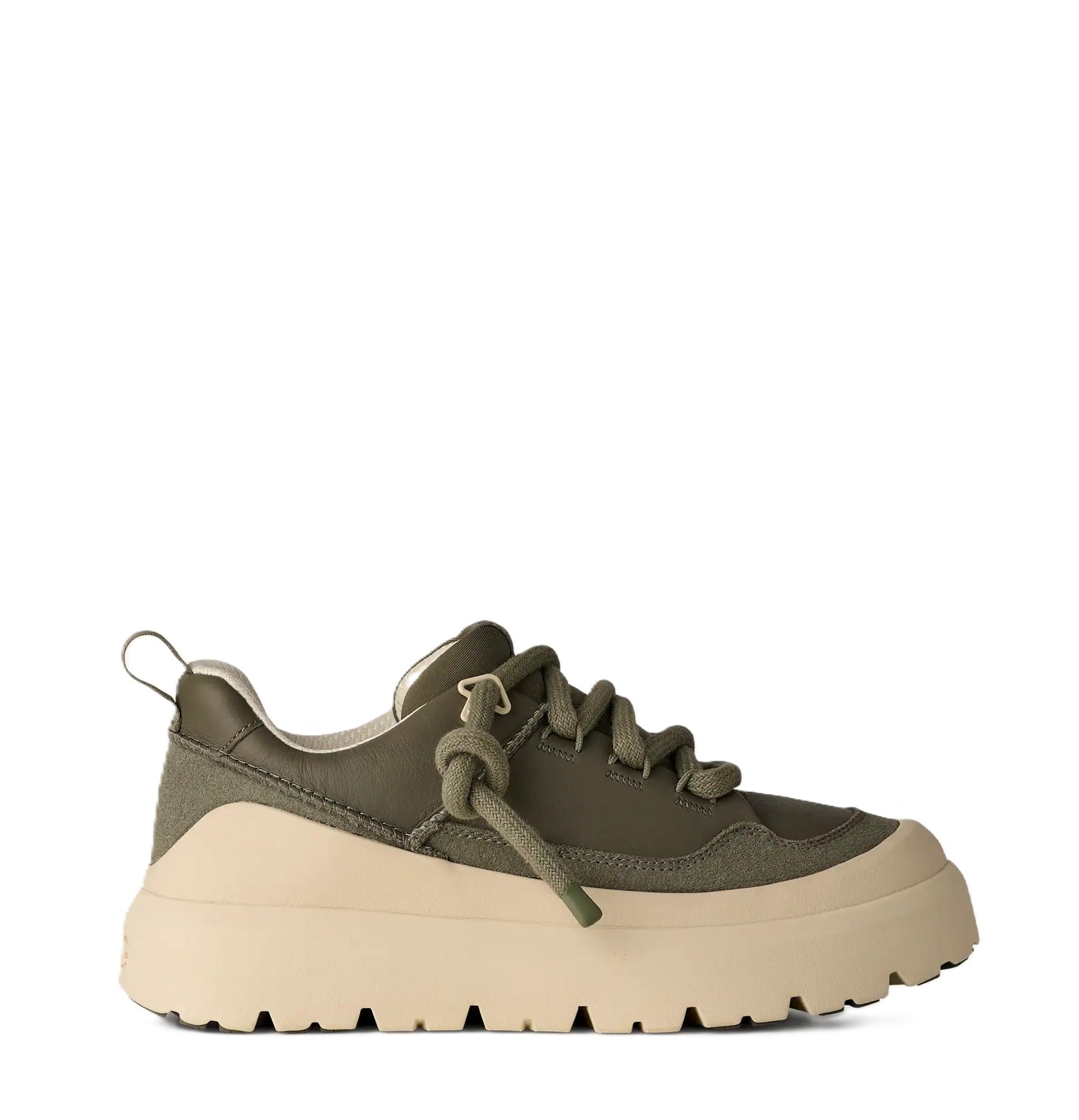 UGG UGG Womens Heritage Utility Sneaker Sneaker Moss Green 4