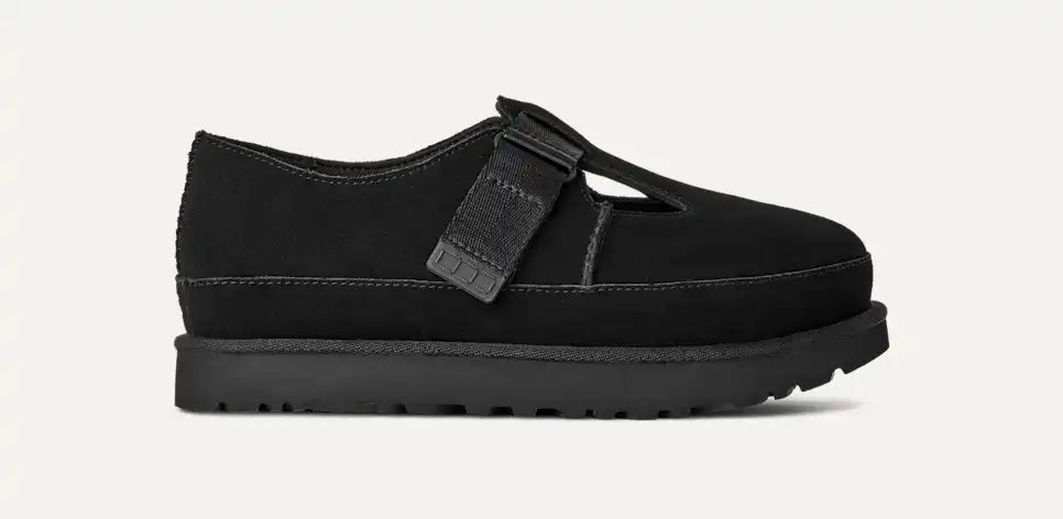UGG Women&#39;s Goldenstar Mary Jane Shoes Black 3