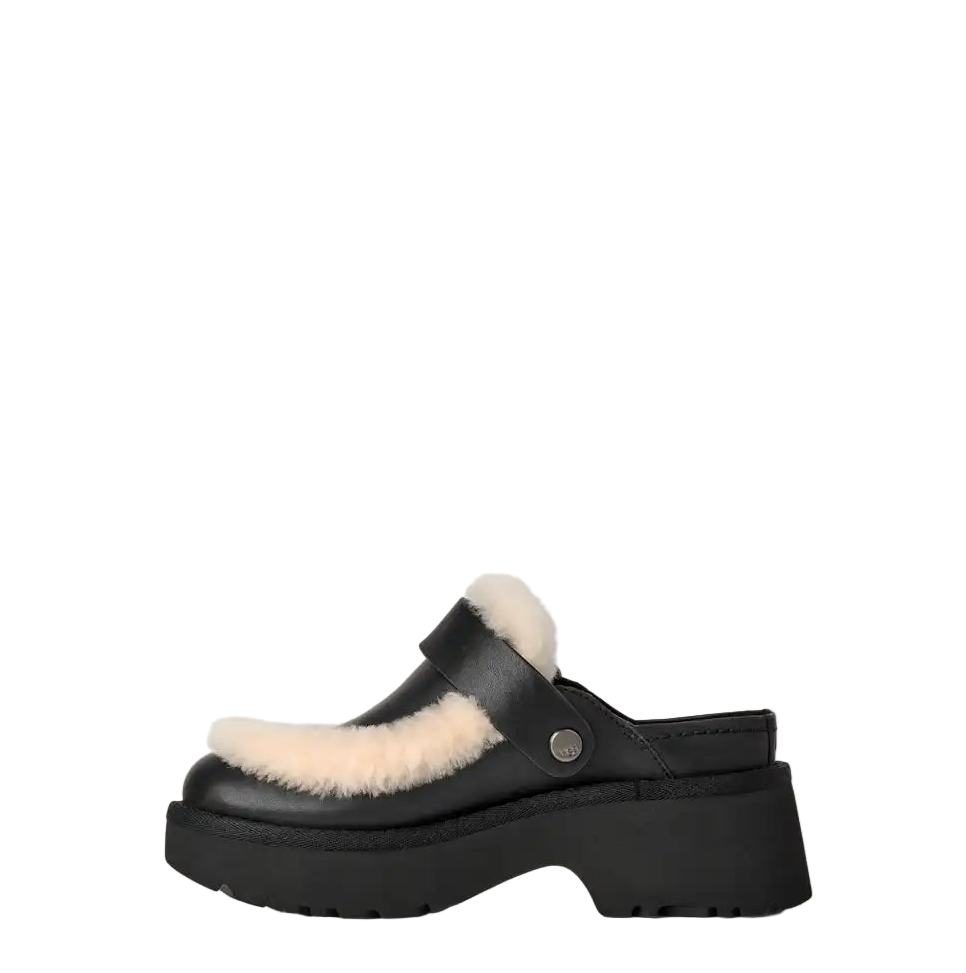 UGG Women&#39;s Esmee Leather Clog Slip on