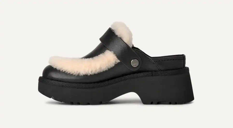 UGG Women&#39;s Esmee Leather Clog Slip on