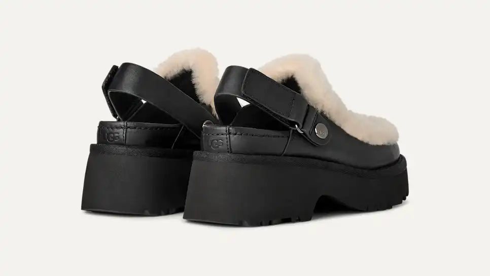 UGG Women&#39;s Esmee Leather Clog Slip on