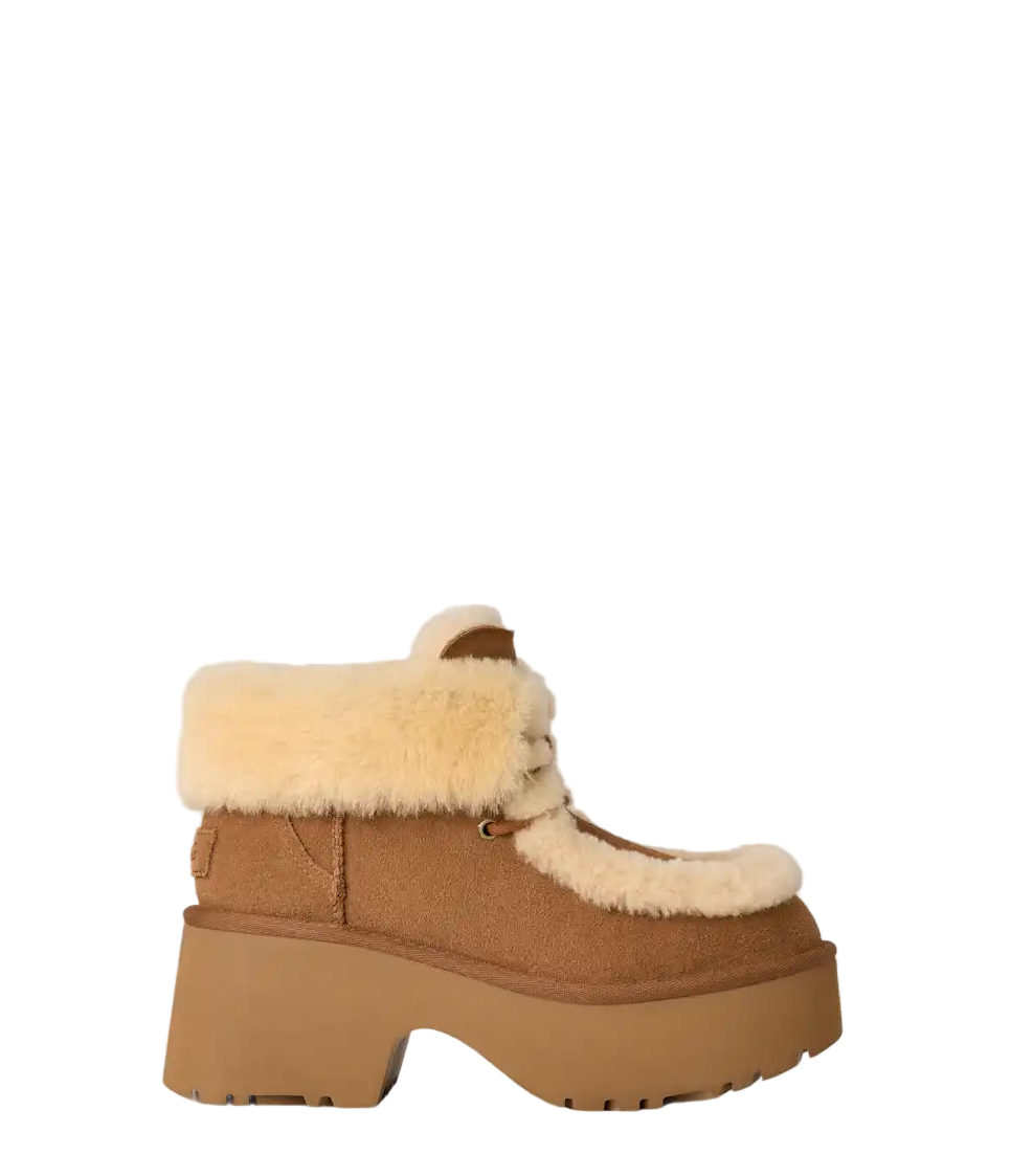 UGG Women's Esmee Lace Up Boot Chestnut 3