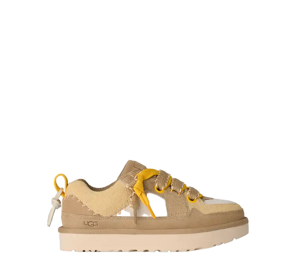 UGG Women's Lo Lowmel Biarritz Sneaker Mustard Seed 3