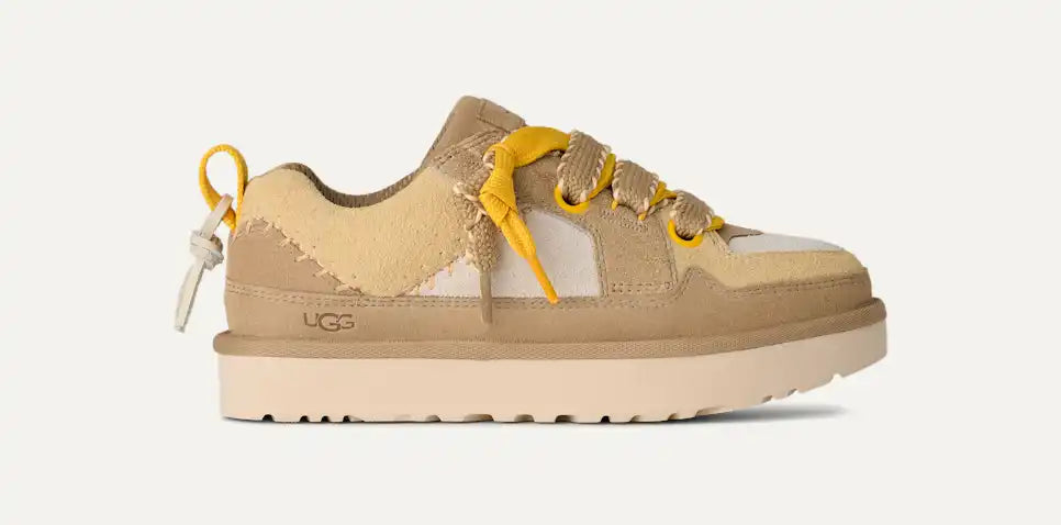 UGG Women's Lo Lowmel Biarritz Sneaker Mustard Seed 3