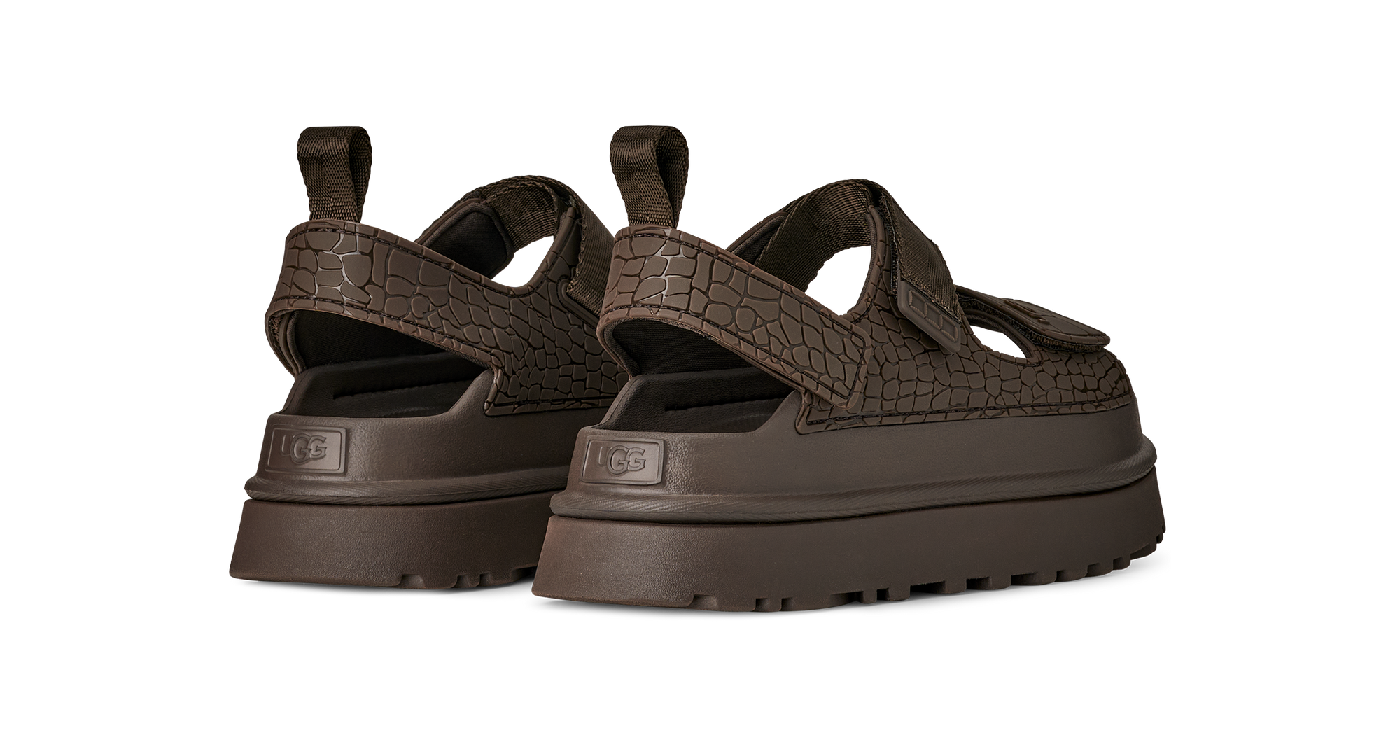 UGG Women's GoldenGlow Embossed Sandal