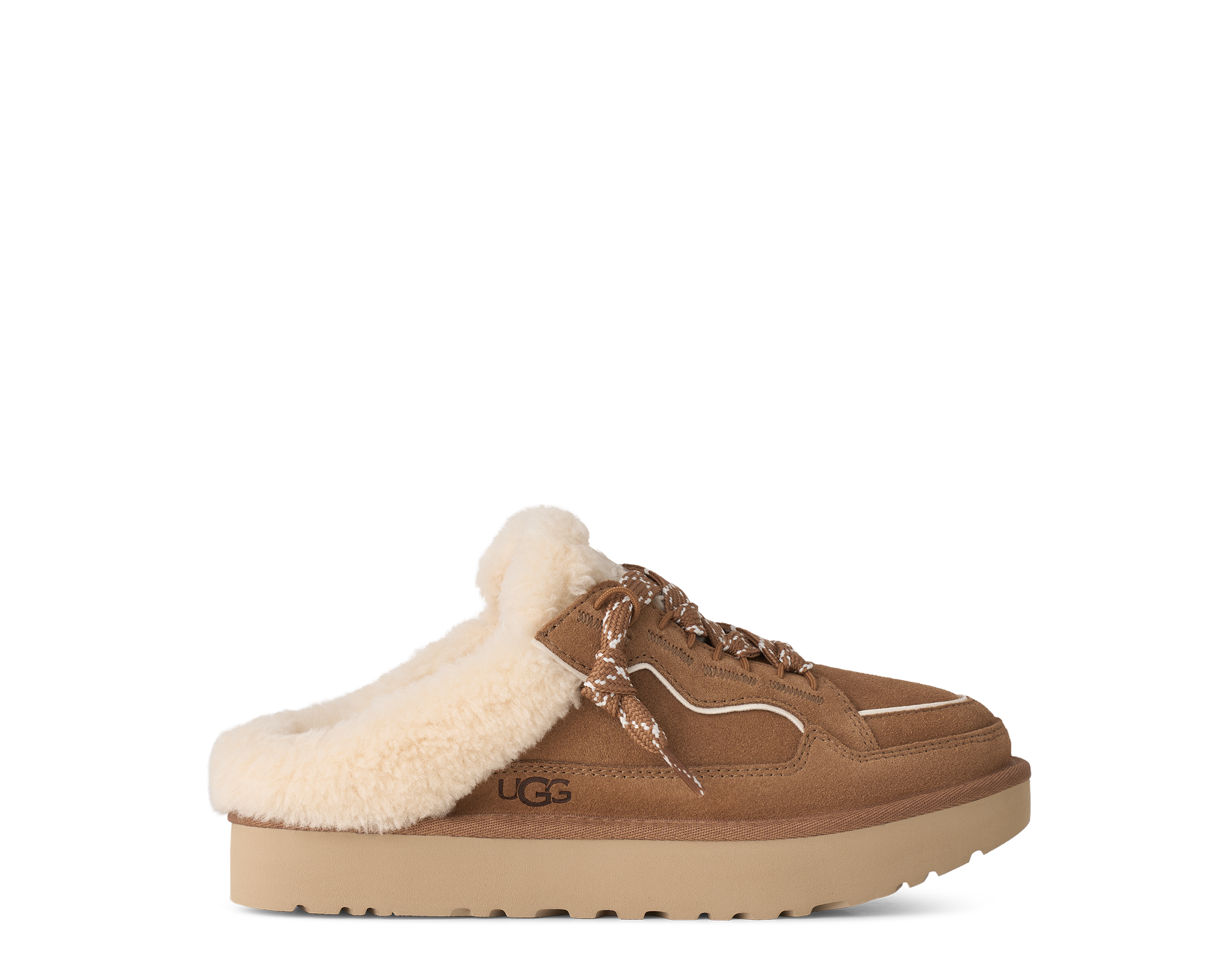 UGG UGG Lowmel Mule Slip On Chestnut UK3