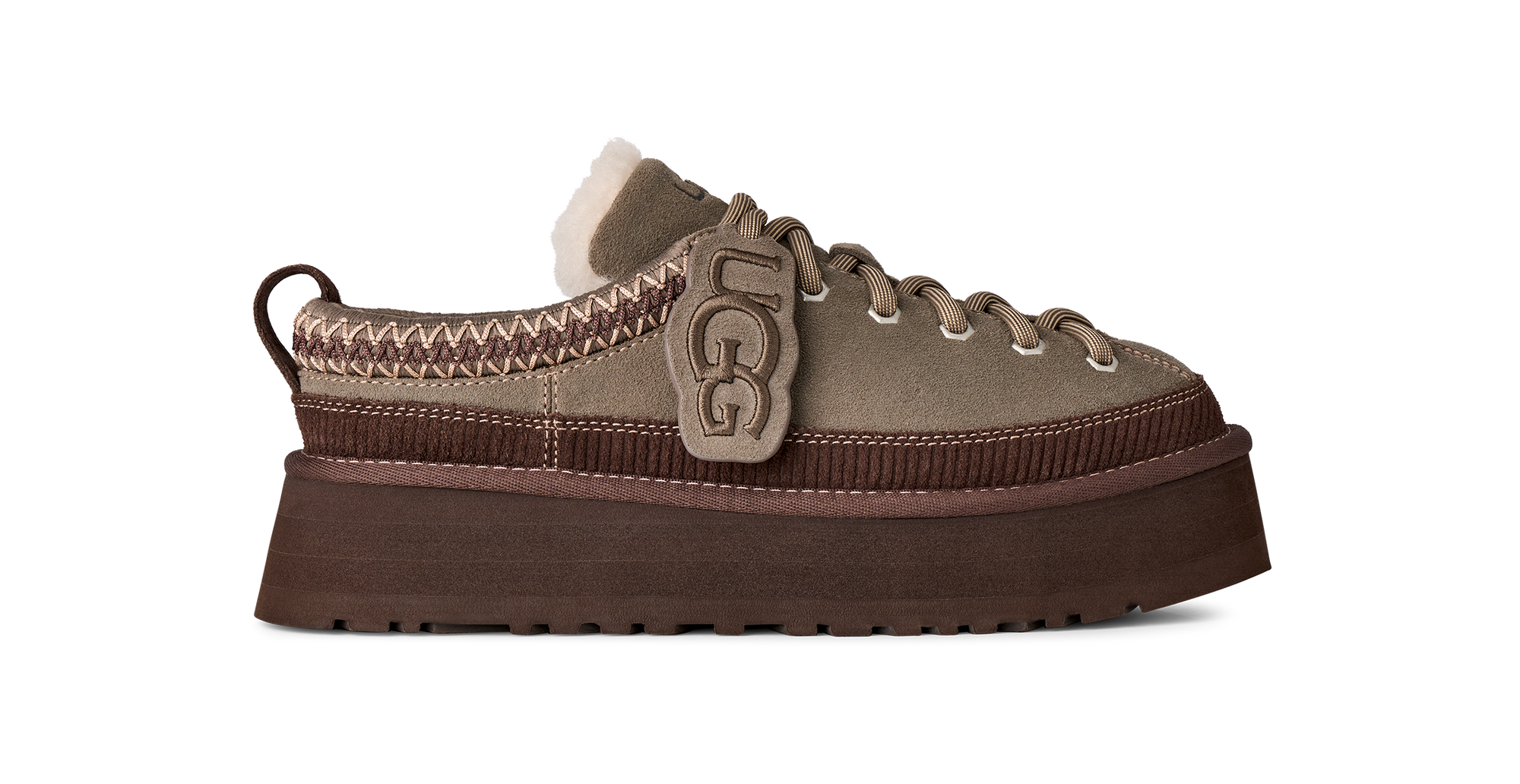 Trenton Heritage Lace-Up Slipper Slip On