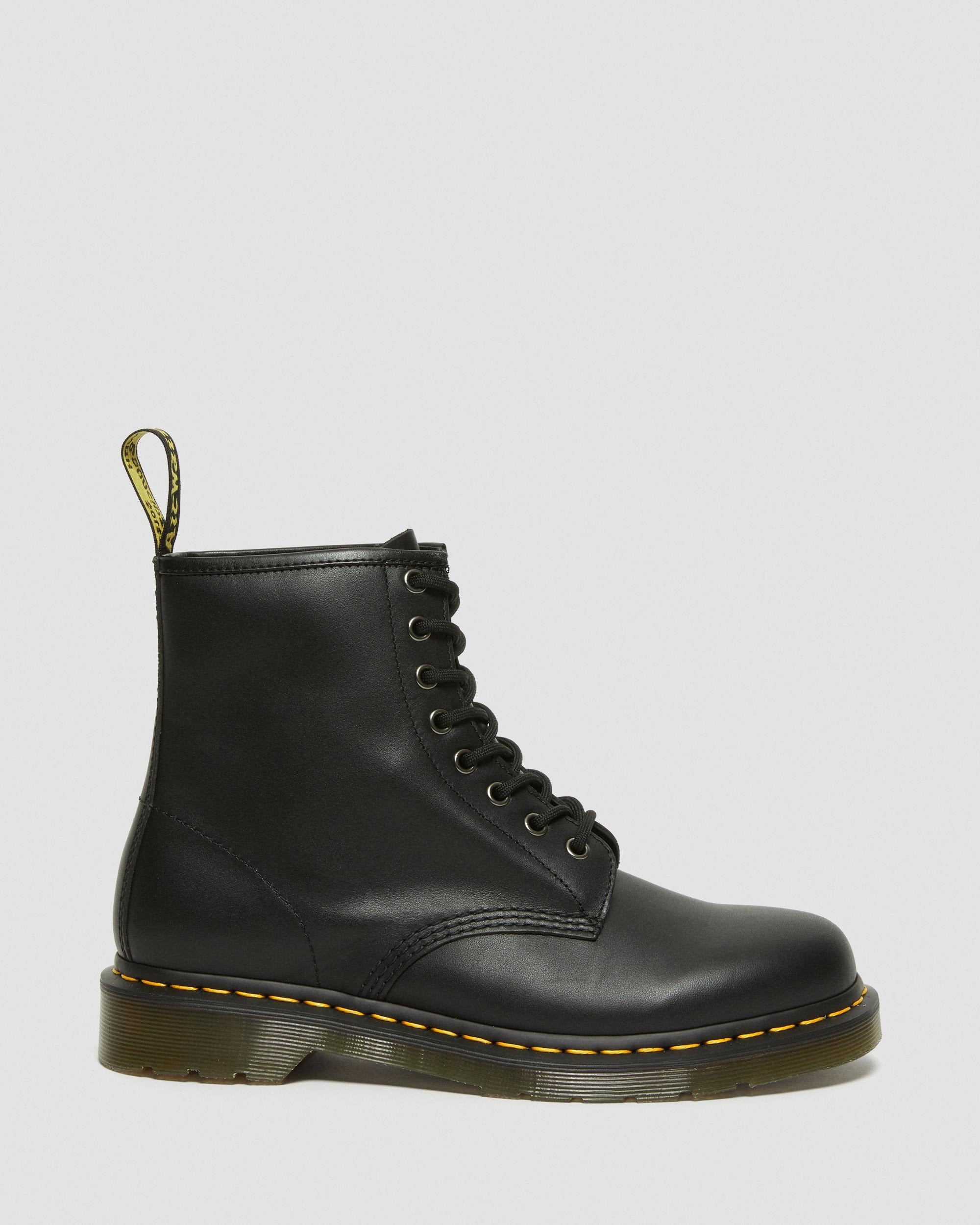 Dr Martens Dr Martens 1460 Nappa Leather Lace Up Boots Boot Black UK 3