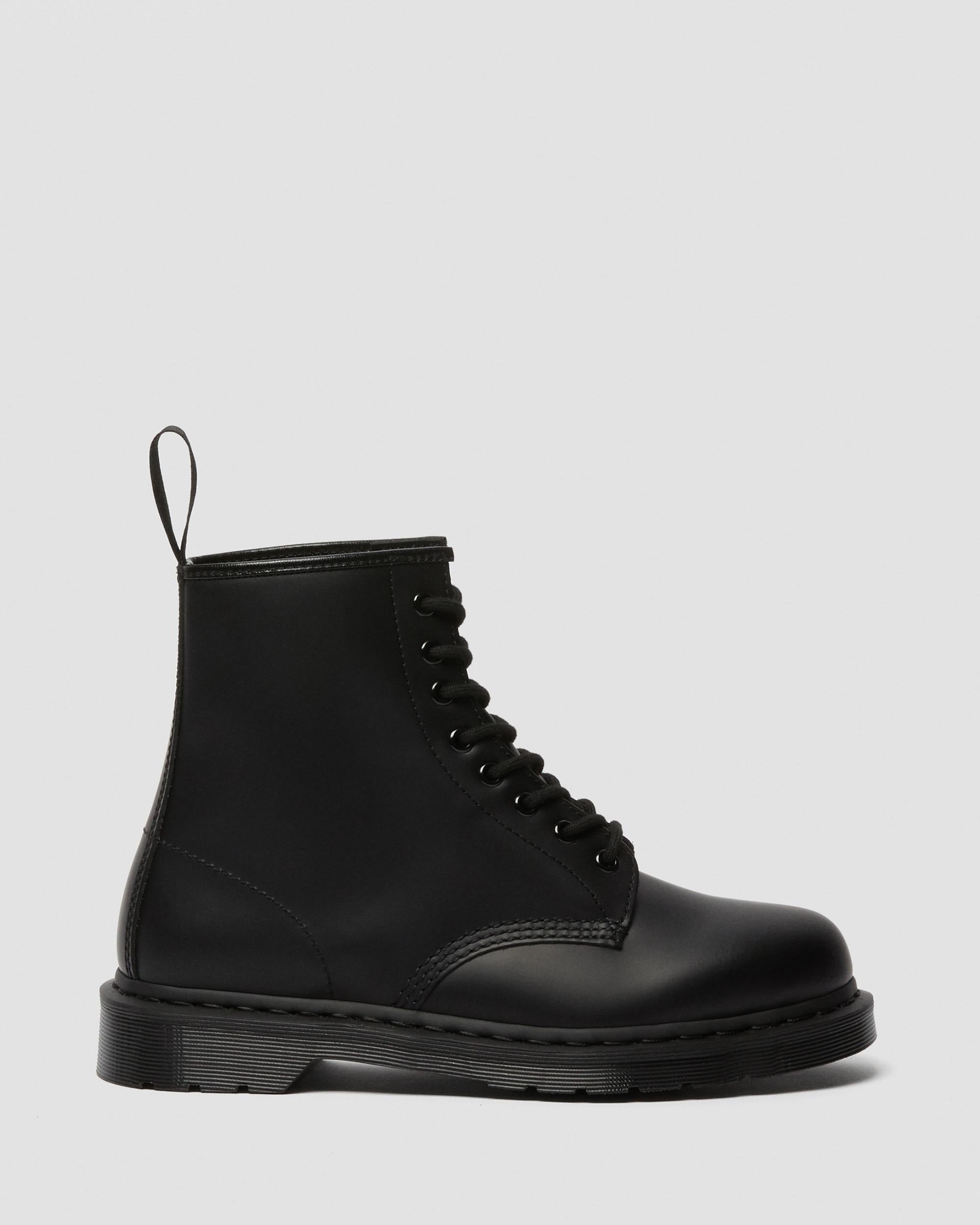 Dr Martens Dr Martens 1460 Mono Smooth Leather Lace Up Boots Boot Black UK 3