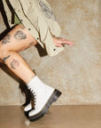 Dr Martens Dr Martens Jadon Boot Smooth Leather Platforms Boot