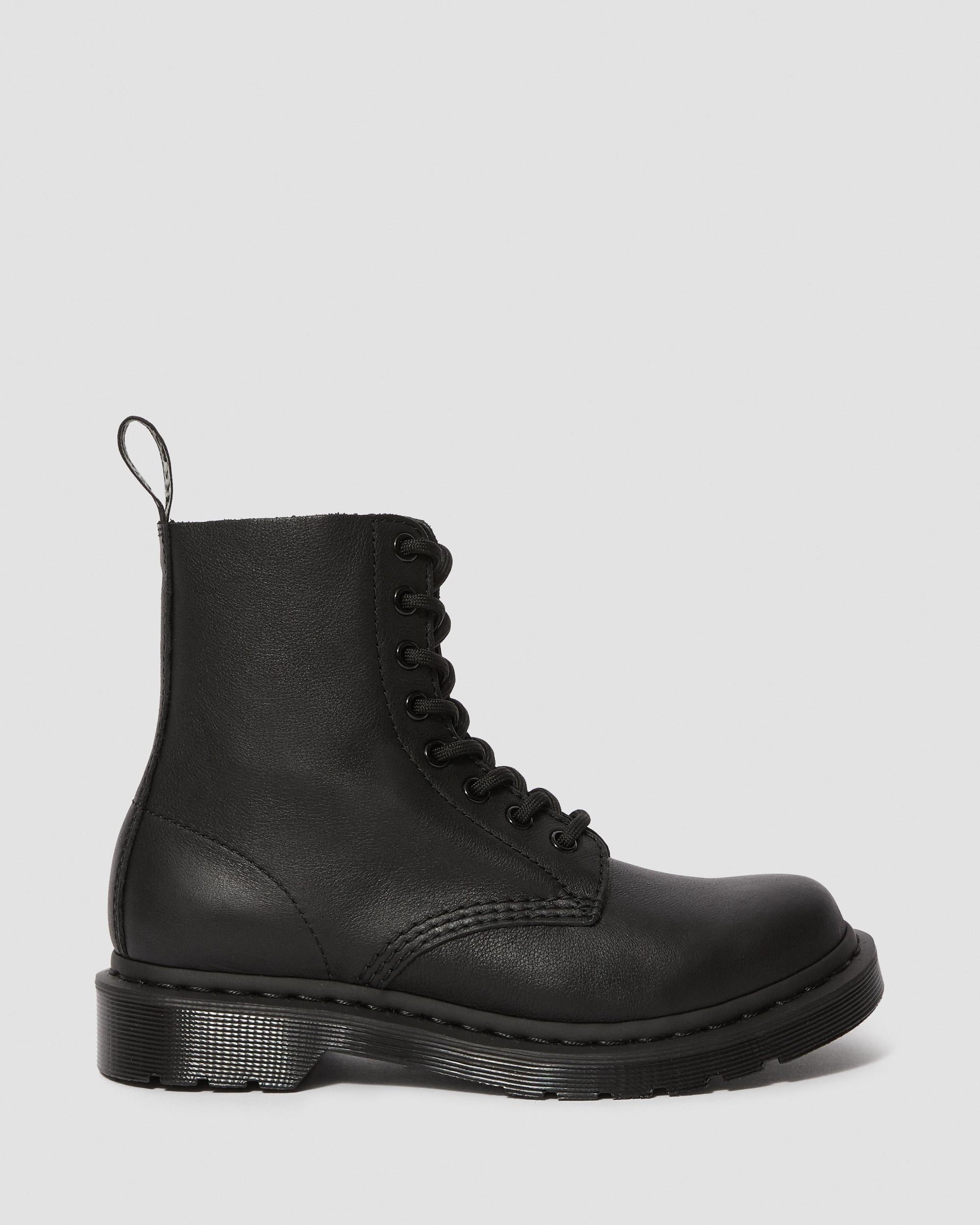 Dr Martens Dr Martens 1460 Pascal Mono Lace Up Boots Boot Black UK 3