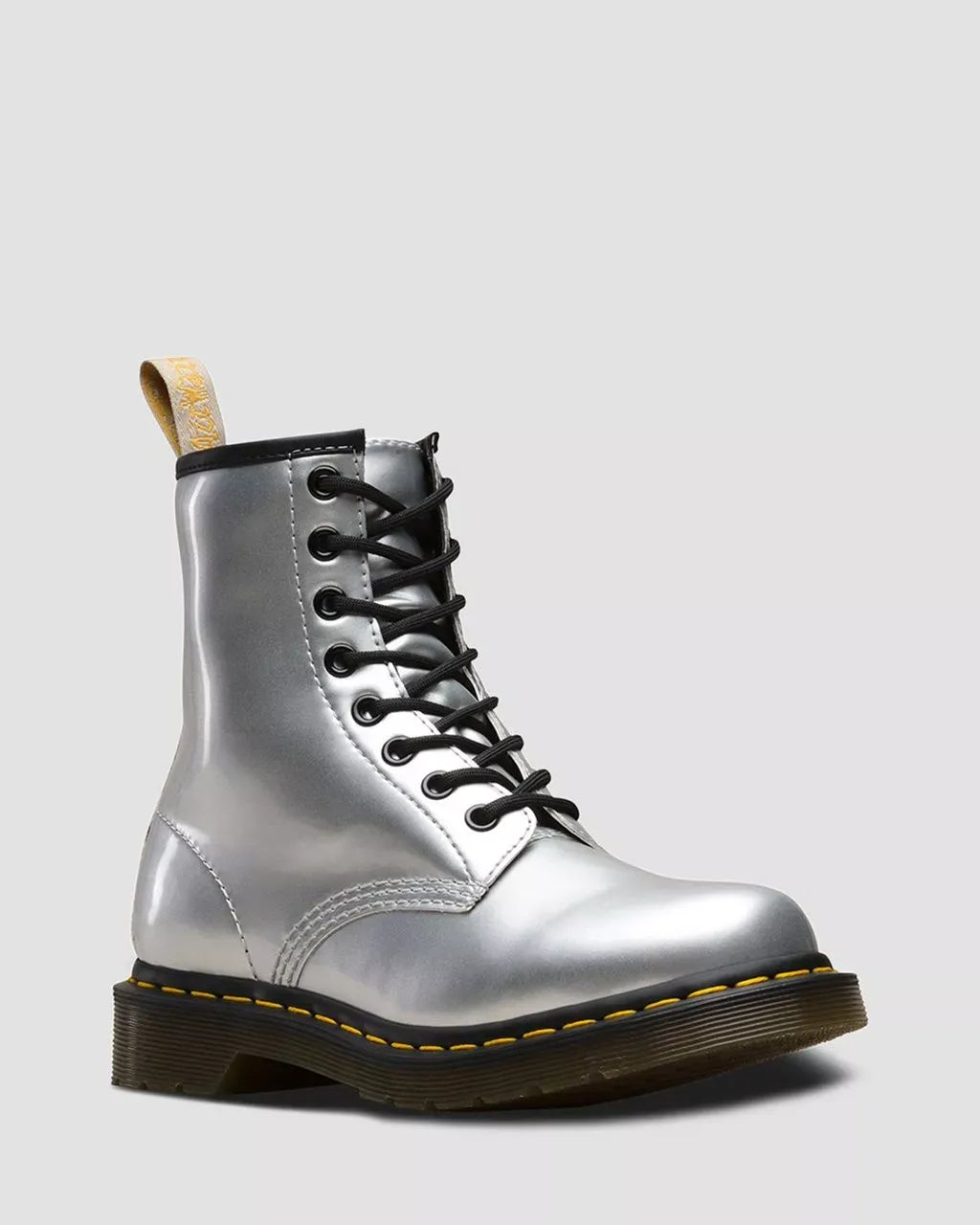 Dr Martens Dr Martens Vegan 1460 Metallic Chrome Boot