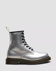 Dr Martens Dr Martens Vegan 1460 Metallic Chrome Boot Silver UK 3